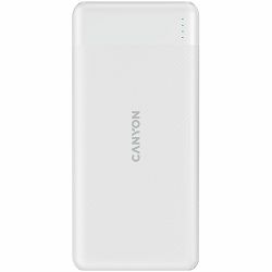 CANYON power bank PB-109 10000 mAh PD 18W QC 3.0 20W White