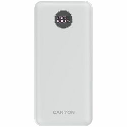 CANYON power bank PB-2002 LED 20000 mAh PD 20W QC 3.0 White