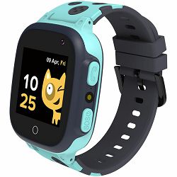 CANYON Sandy KW-34, Kids smartwatch, 1.44 inch colorful screen,  GPS function, Nano SIM card, 32+32MB, GSM(850/900/1800/1900MHz), 400mAh battery, compatibility with iOS and android, Blue, host: 52.9*4