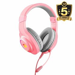 HEADSET - REDRAGON HYLAS PINK H260 RGB - 6950376707567