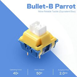 REDRAGON A113 BULLET-B KEYBOARD SWITCH 24pcs - 6950376707789