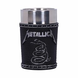 NEMESIS NOW METALLICA - THE BLACK ALBUM SHOT GLASS 7.5CM - 801269139285