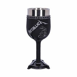 NEMESIS NOW METALLICA - THE BLACK ALBUM GOBLET 18CM - 801269139292