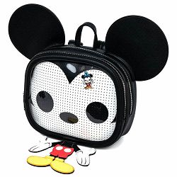 LOUNGEFLY POP DISNEY MICKEY PIN COLLECTOR BACKPACK-JO - 671803354272