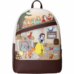 LOUNGEFLY DISNEY SNOW WHITE AND THE SEVEN DWARFS MULTI SC BACKPACK - 671803361065