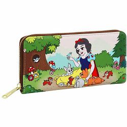 LOUNGEFLY DISNEY SNOW WHITE AND THE SEVEN DWARFS MULTI SC WALLET - 671803361072