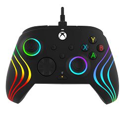 PDP XBOX WIRED CONTROLLER AFTERGLOW WAVE - 708056069254