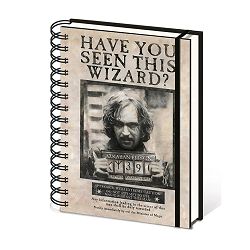 PYRAMID HARRY POTTER (WANTED SIRIUS BLACK) A5 NOTEBOOK - 5051265722522