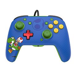 PDP NINTENDO SWITCH WIRED CONTROLLER REMATCH - TOAD & YOSHI - 708056069735