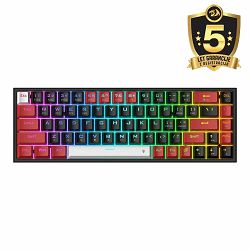 KEYBOARD - REDRAGON CASTOR K631RGB PRO WIRED/WIRELESS/BT MECHANICAL RED SWITCH - 6950376710826