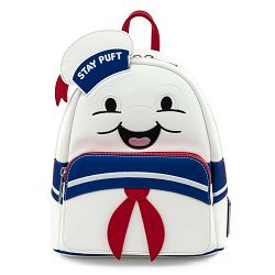 LOUNGEFLY GHOSTBUSTERS STAY PUFT MARSMALLOW MAN MINI BACKPACK - 671803316904