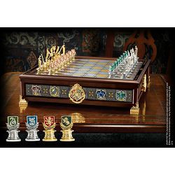 NOBLE COLLECTION - HARRY POTTER - COLLECTABLES - QUIDDITCH CHESS SET SILVER & GO - 812370011391