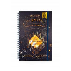 PYRAMID HARRY POTTER (MARAUDERS MAP) A4 WIRO NOTEBOOK - 5051265740137