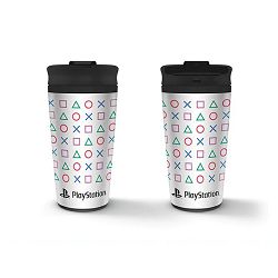 PYRAMID Playstation shapes travel mug - 5050574259958