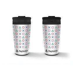 PYRAMID PLAYSTATION (SHAPES) METAL TRAVEL MUG - 5050574259958