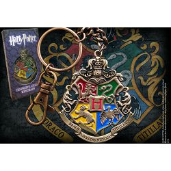 NOBLE COLLECTION - HARRY POTTER - KEYRING - HOGWARTS CREST - 849421002503