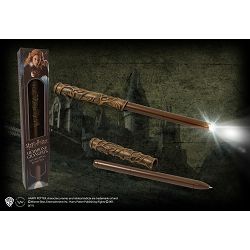NOBLE COLLECTION - HARRY POTTER - WANDS - HERMIONE ILLUMINATING WAND PEN - 849421004408