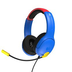 PDP NINTENDO SWITCH AIRLITE WIRED HEADSET MARIO - 708056069742