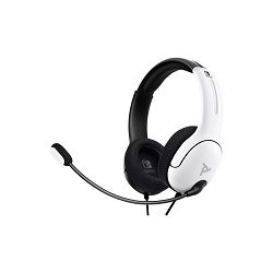 PDP NINTENDO SWITCH WIRED HEADSET LVL40 BLACK / WHITE - 708056068721