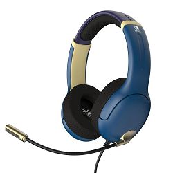 PDP NINTENDO SWITCH WIRED HEADSET AIRLITE - HYRULE BLUE - 708056070953