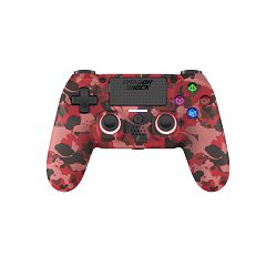 DRAGONSHOCK MIZAR WIRELESS CONTROLLER RED CAMO PS4, PC, MOBILE - 5425025592906