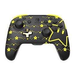 PDP NINTENDO SWITCH WIRELESS CONTROLLER REMATCH - SUPER STAR GLOW IN THE DARK - 708056070885