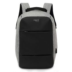 MOYE TRAILBLAZER SYDNEY 15.6" BACKPACK GREY/BLACK - 8605042604814