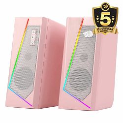 SPEAKER - REDRAGON ANVIL GS520 RGB PINK 2.0 - 6950376717764