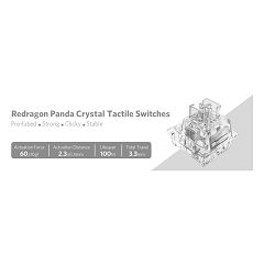 KEYBOARD SWITCH - REDRAGON PANDA A113 HP2 - 6950376714794