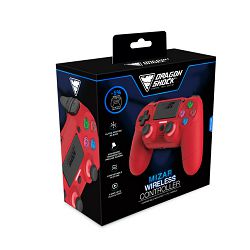 DRAGONSHOCK MIZAR WIRELESS CONTROLLER RED PS4, PC, MOBILE - 5425025593071