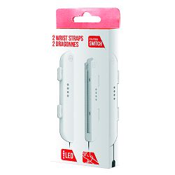 F&G JOY-CON HAND WRIST STRAP - 1 PAIR WHITE - 3760178621250