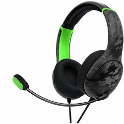 PDP AIRLITE WIRED XBOX HEADSET - NEON CARBON - 708056068851