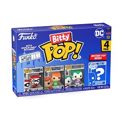 FUNKO BITTY POP: DC - HARLEY QUINN 4PK - 889698713139