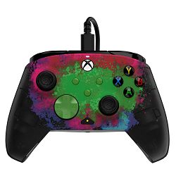 PDP XBOX WIRED CONTROLLER REMATCH - SPACE DUST GLOW IN THE DARK - 708056071356