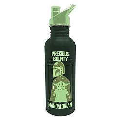 PYRAMID STAR WARS: THE MANDALORIAN (PRECIOUS BOUNTY) METAL CANTEEN BOTTLE - 5050574259194