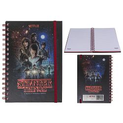 PYRAMID STRANGER THINGS (ONE SHEET) A5 METALLIC NOTEBOOK - 5051265727763