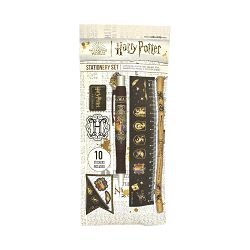 BLUE SKY HARRY POTTER STATIONERY PAPER POUCH - COLOURFUL CREST - 5056563712589