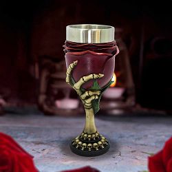 NEMESIS NOW ROSE TO THE OCCASION GOBLET 20CM - 801269154165