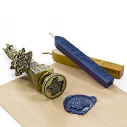 NOBLE COLLECTION Harry Potter Hogwarts Wax Seal - 849421002916