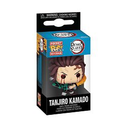 FUNKO POP KEYCHAIN: DEMON SLAYER - TANJIRO (SUN BREATHING) - 889698853347