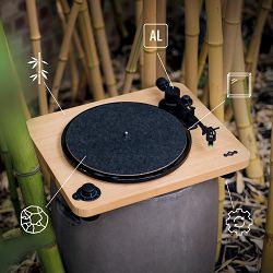 HOUSE OF MARLEY STIR IT UP LUX WIRELESS TURNTABLE SIGNATURE BLACK - 846885010976