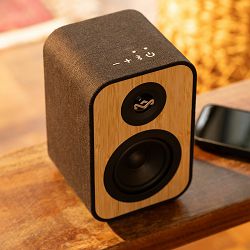 HOUSE OF MARLEY UPLIFT BT BOOKSHELF SPEAKERS SIGNATURE BLACK - 846885011348