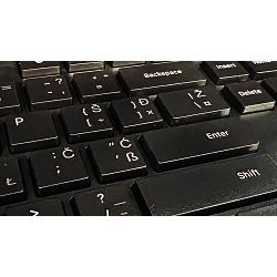 MARVO OFFICE KC411W HR BK WIRELESS COMBO SLO/CRO LAYOUT - 6932391937136