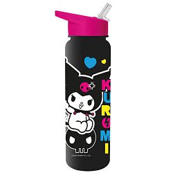 PYRAMID KUROMI PLASTIC DRINKS BOTTLE - 5063457019136