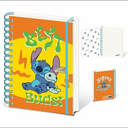 PYRAMID LILO & STITCH A5 WIRO NOTEBOOK - 5063457005429