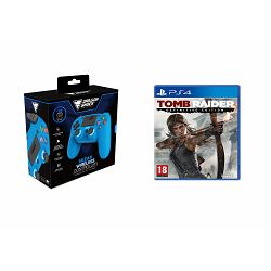 DRAGONSHOCK MIZAR WIRELESS CONTROLLER BLUE PS4,PC,MOBILE + PS4 TOMB RAIDER - 5425025595372