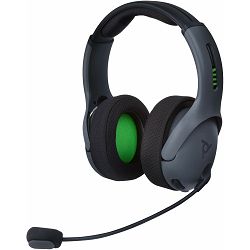 PDP LVL 50 WIRELESS PS4 HEADSET GREY GREEN - 708056064563