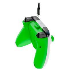 TURTLE BEACH XBOX WIRED REMATCH CONTROLLER WHITE/GREEN - 840454400052