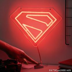 PALADONE SUPERMAN WALL MOUNTABLE LED NEON LIGHT - 5056577754476