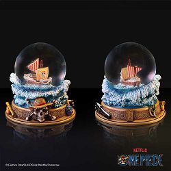 NEMESIS NOW ONE PIECE GOING MERRY SNOW GLOBE - 801269159467